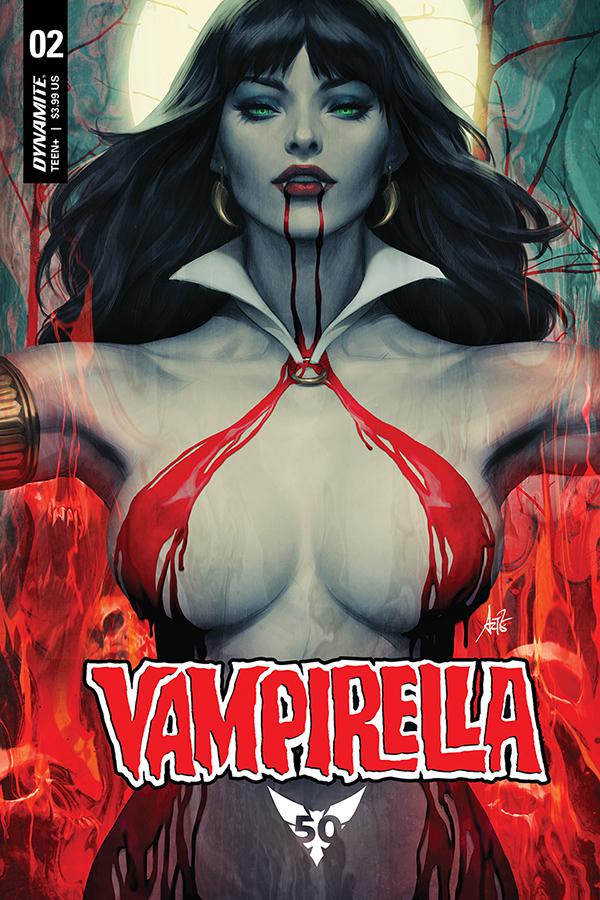 Vampirella Vol 8 #2 Cover A Regular Stanley Artgerm Lau Cover