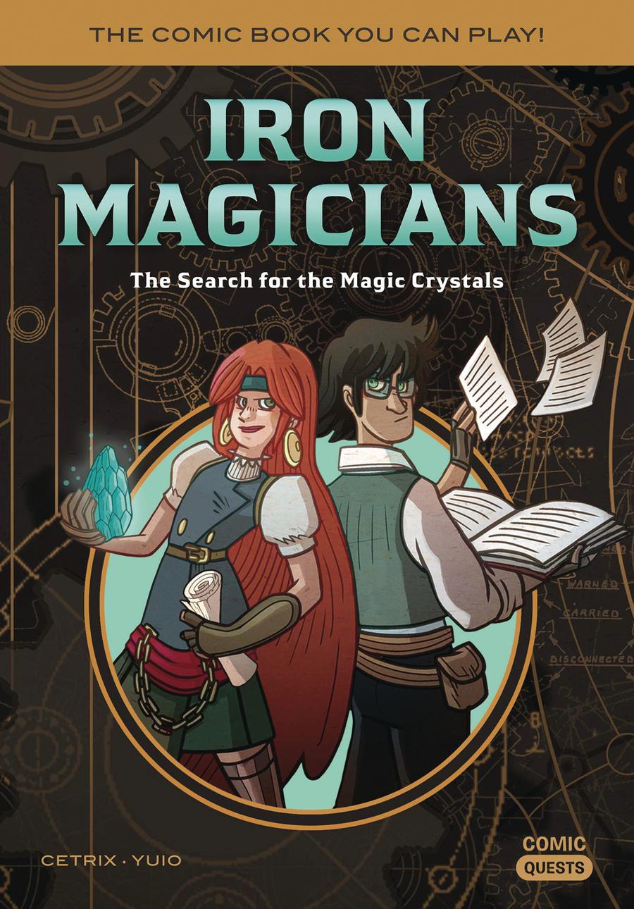 Comic Quests Vol 5 Iron Magicians The Search For The Magic Crystals TP