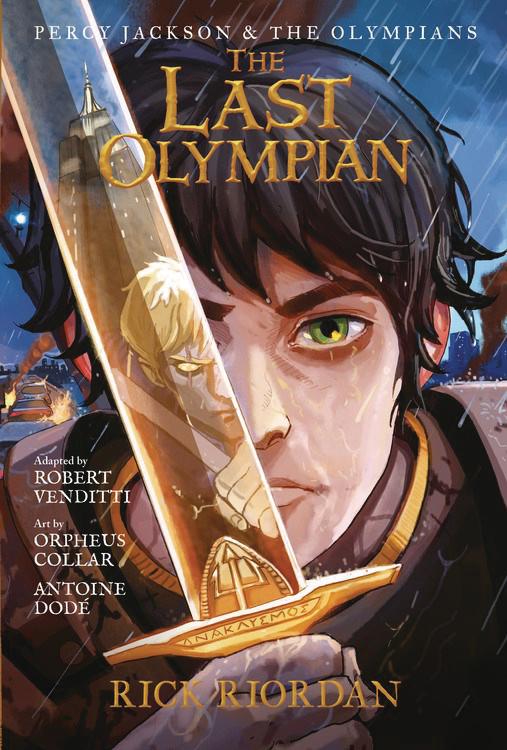 Percy Jackson & The Olympians Graphic Novel Vol 5 Last Olympian HC