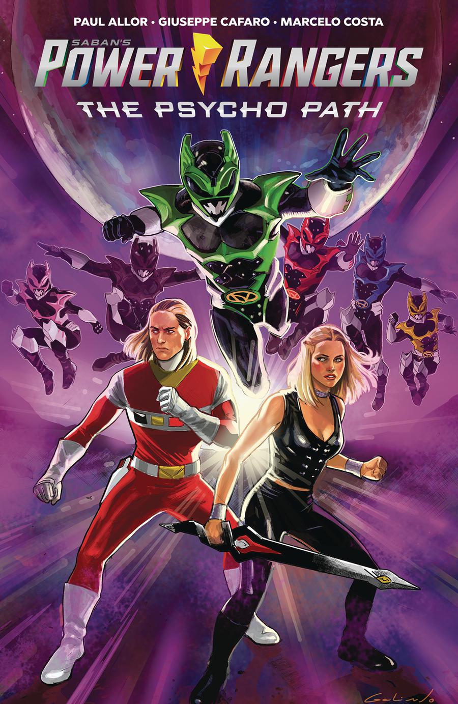 Sabans Power Rangers Psycho Path Original Graphic Novel TP