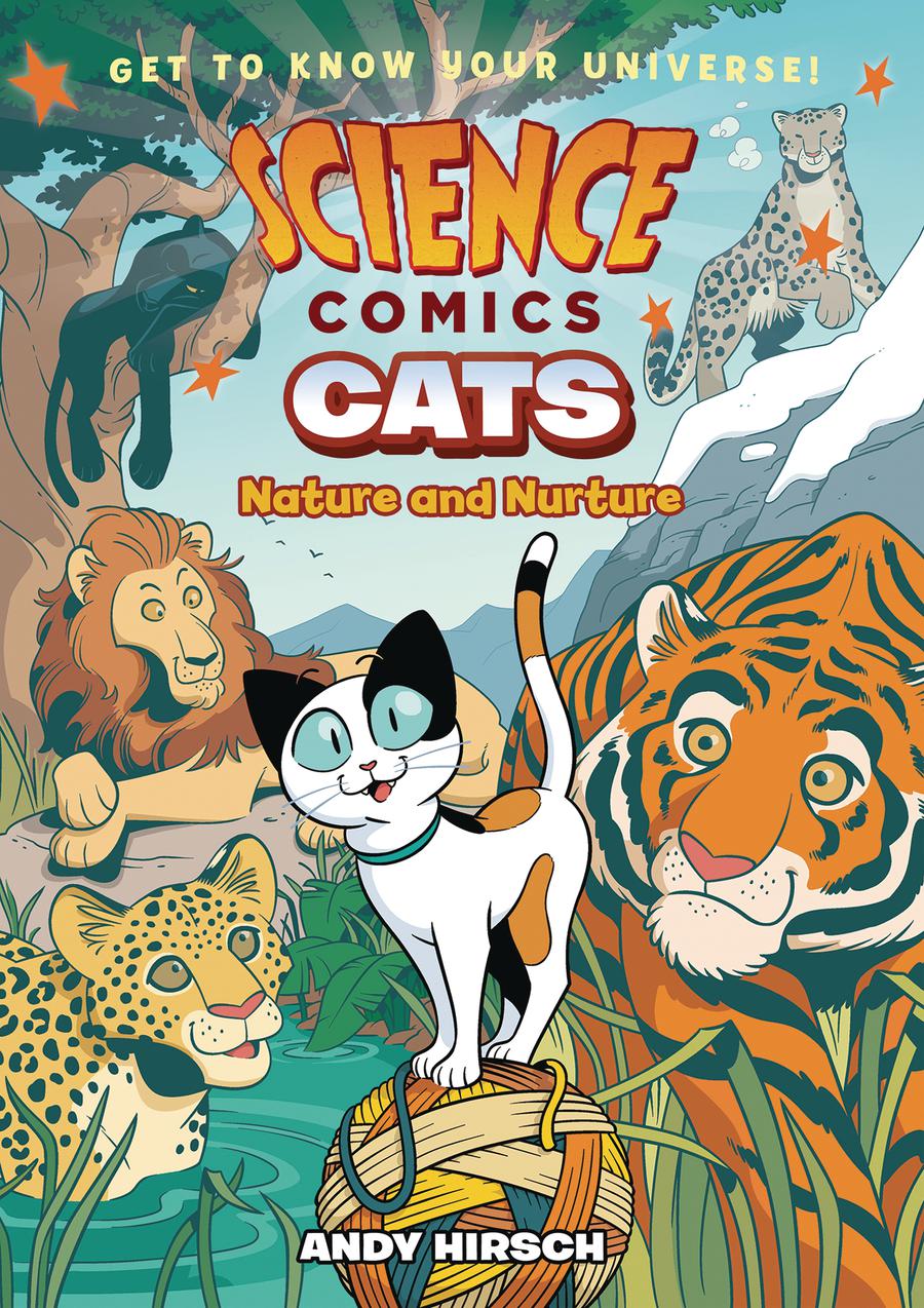 Science Comics Cats Nature And Nurture HC