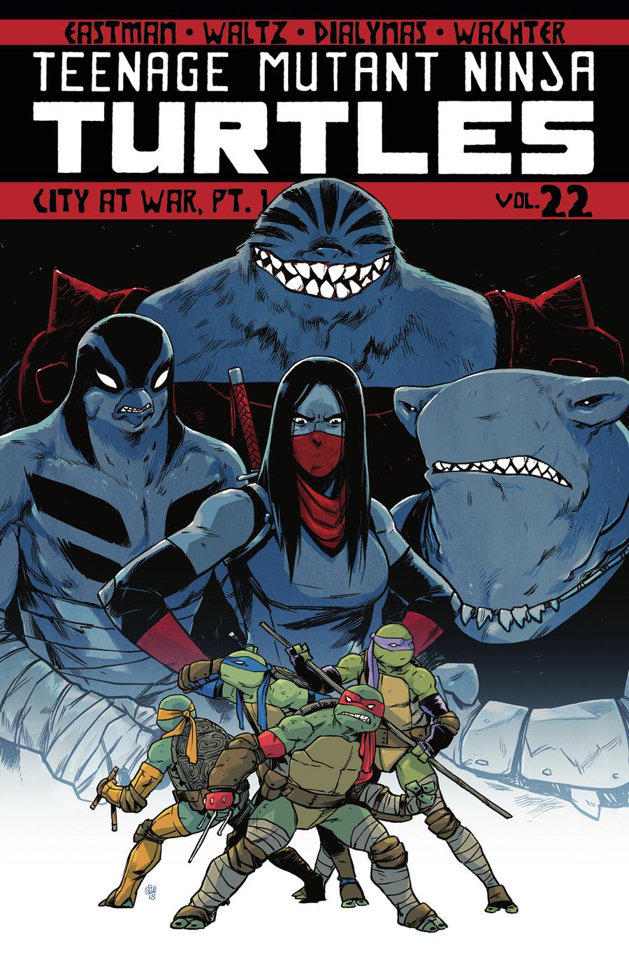 Teenage Mutant Ninja Turtles Ongoing Vol 22 City At War Part 1 TP