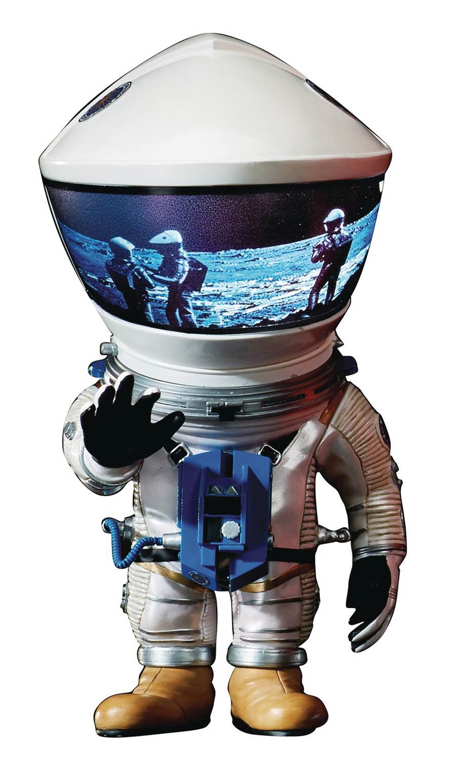 2001 A Space Odyssey Astronaut Defo Real Figure - Silver