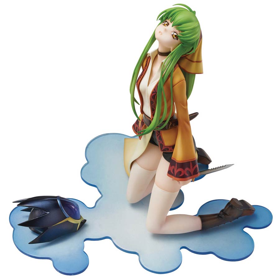 Code Geass Lelouch Of The Rebellion CC Kneeling PVC Figure