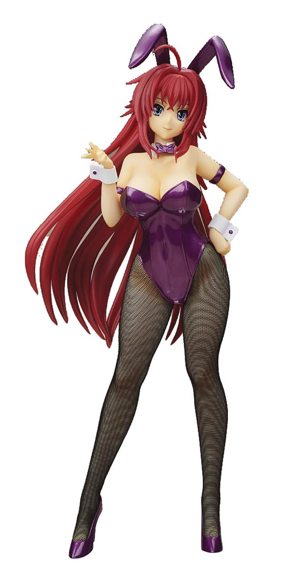 High School DxD Born Rias Grmeory Purple Bunny Outfit 1/6 Scale PVC Figure