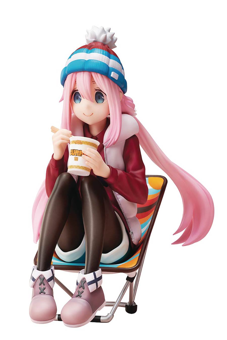 Laid Back Camp Nadeshiko Kagamihara Noodle Stop 1/8 Scale PVC Figure