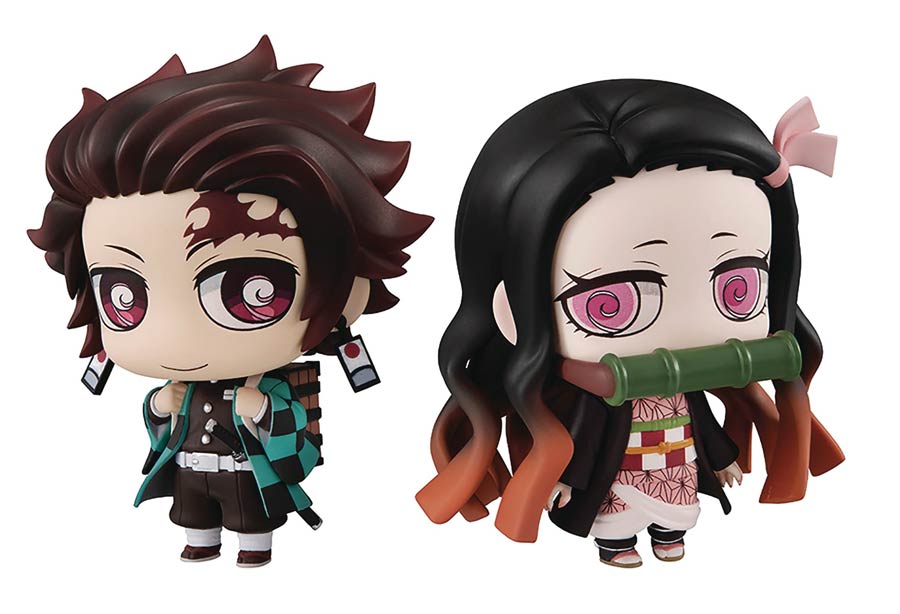 Demon Slayer Kimetsu No Yaiba Chimimega Buddy Series 2-Piece Set