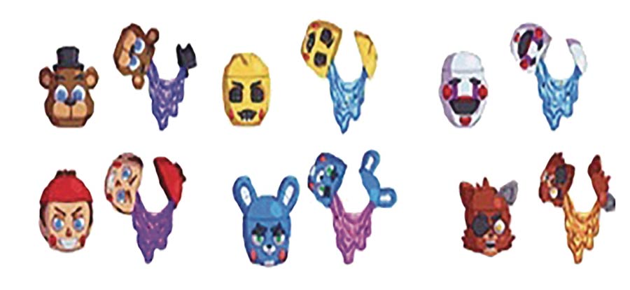 Five Nights At Freddys Slime In Capsule 16-Piece Display