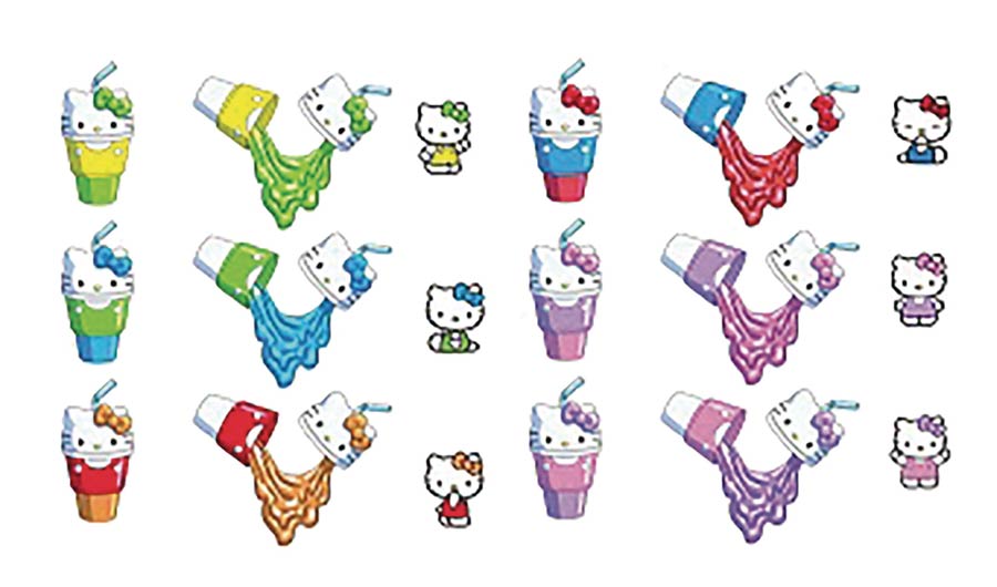 Hello Kitty Slime In Capsule 16-Piece Display