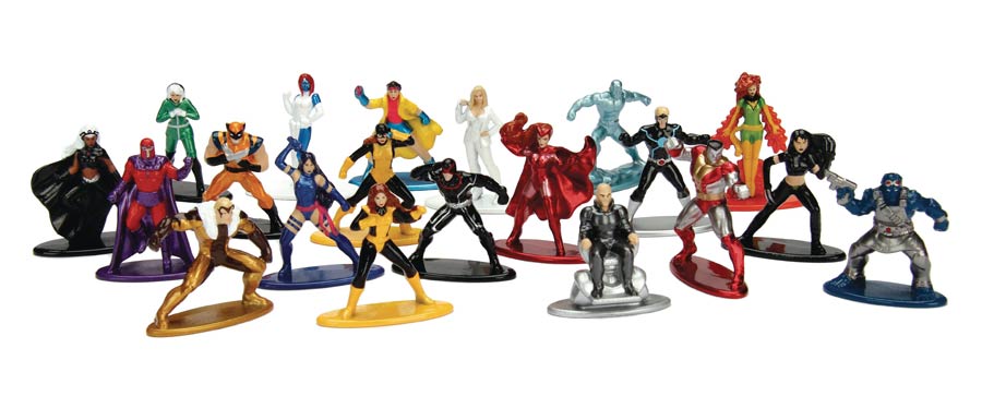 Marvel Heroes X-Men MetalFigs Nano 20-Piece Set