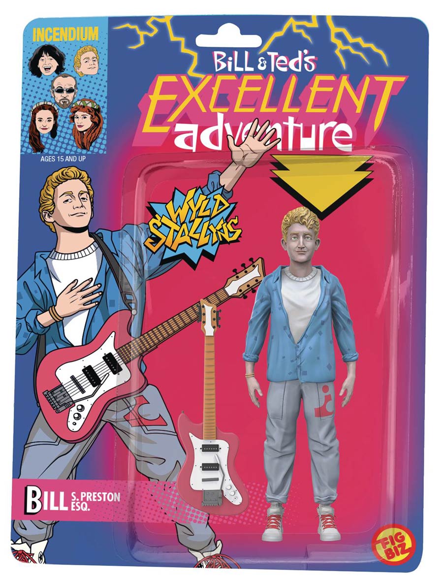 Bill And Teds Excellent Adventure 5-Inch Action Figure - Bill