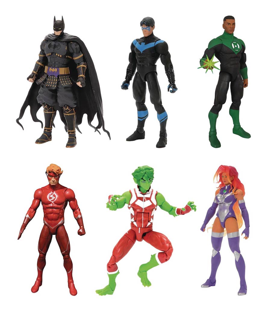 dc action figures 6 inch