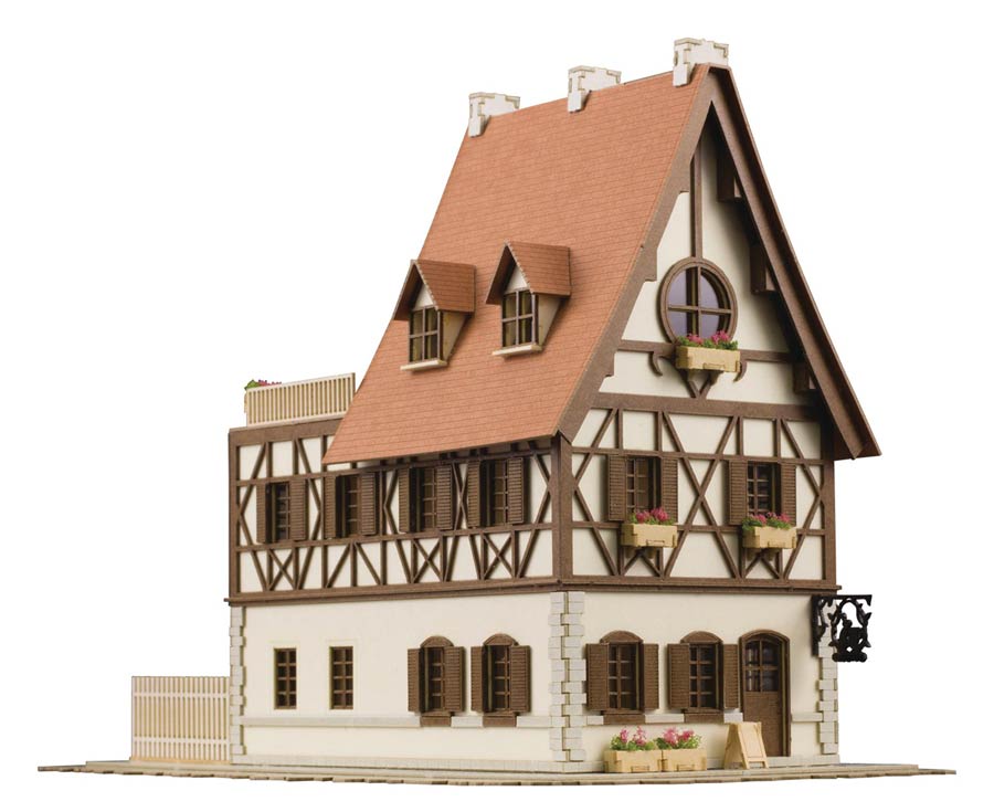 Is The Order A Rabbit Anitecture Rabbit House 1/150 Scale Paper Model Kit