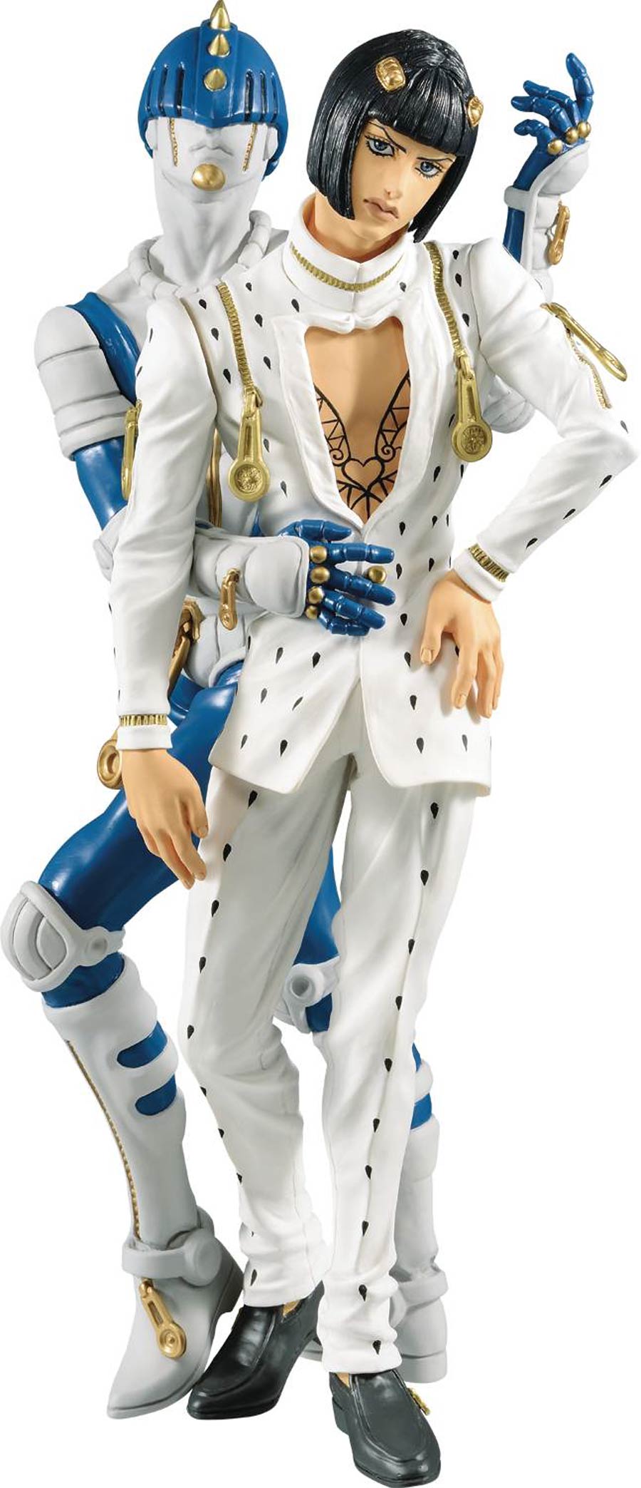 JoJos Bizzare Adventure Golden Wind Ichiban - Bruno Bucciarati & Sticky Fingers Stand Figure