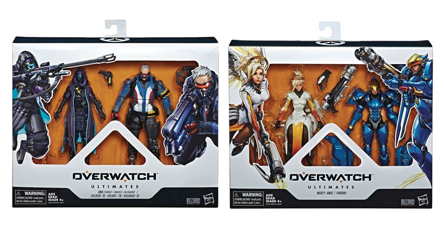 Overwatch Ultimates 6-Inch Dual Pack Action Figure Assortment Case 201901