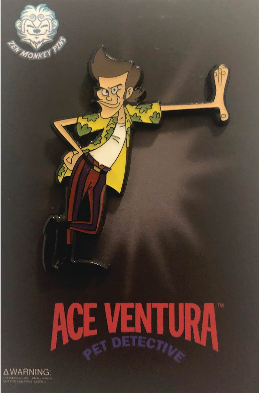 Ace Ventura Animated Pin - Ace Learning