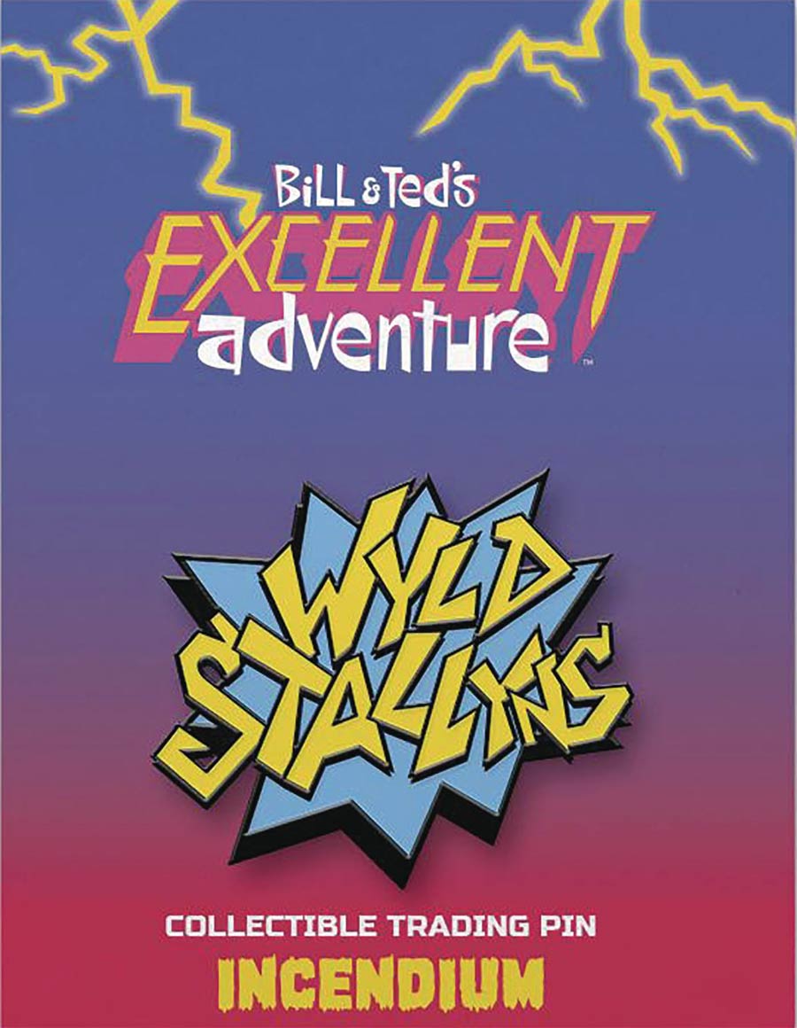 Bill And Teds Excellent Adventure Lapel Pin - Wyld Stallyns