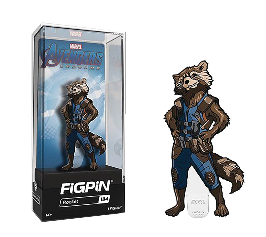 FigPin Avengers Endgame Pin - Rocket Raccoon