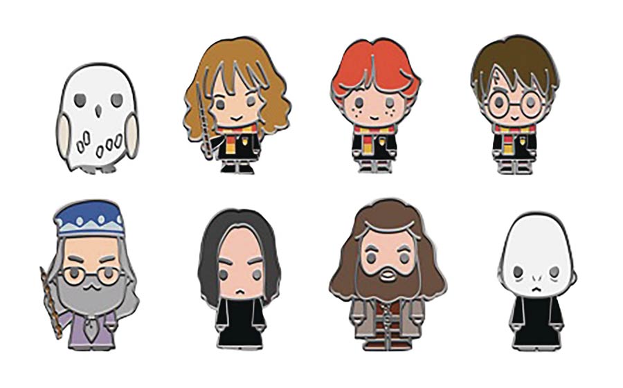Harry Potter Enamel Pin Badge Blind Mystery Box 24-Piece Display