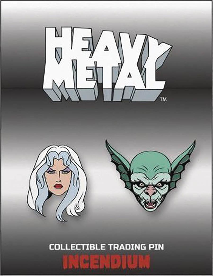 Heavy Metal Lapel Pin - Set A