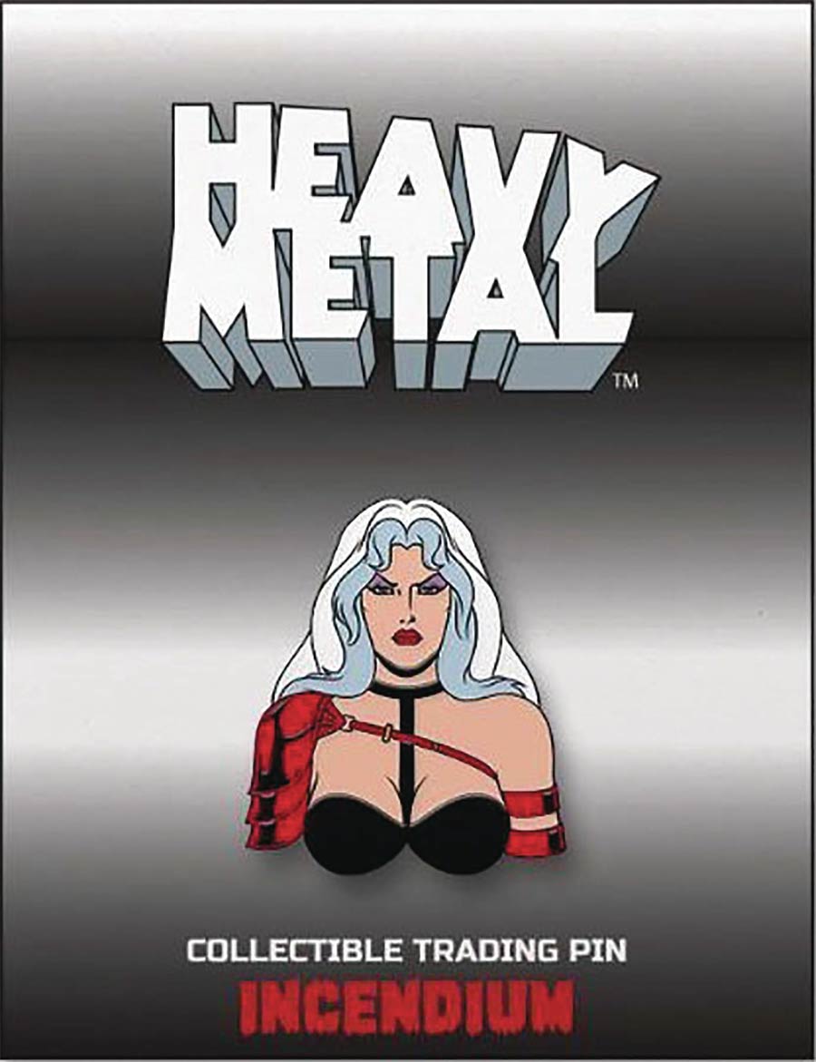 Heavy Metal Lapel Pin - Taarna Bust