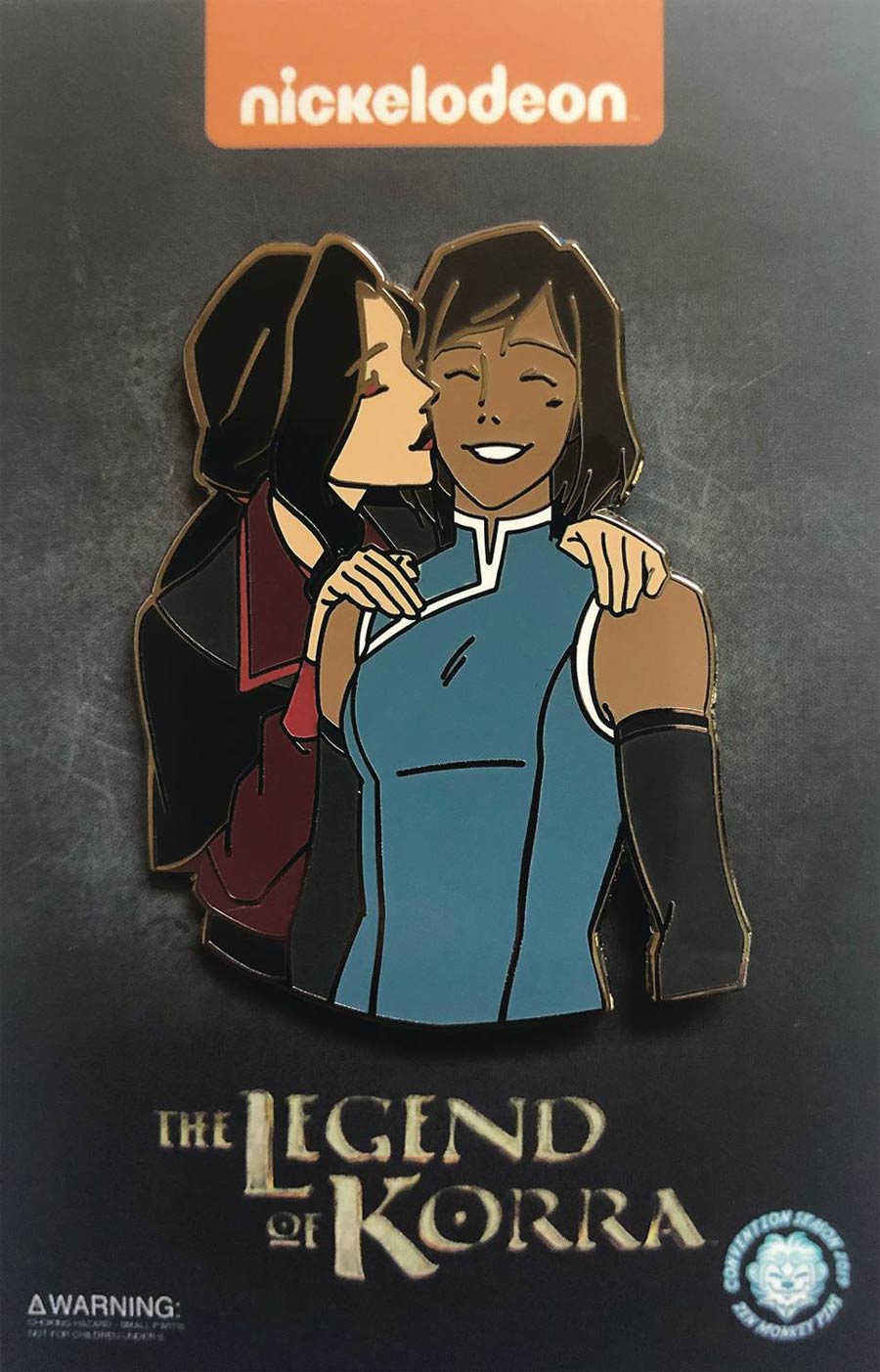 Legend Of Korra Korrasami Kiss Limited Edition Pin