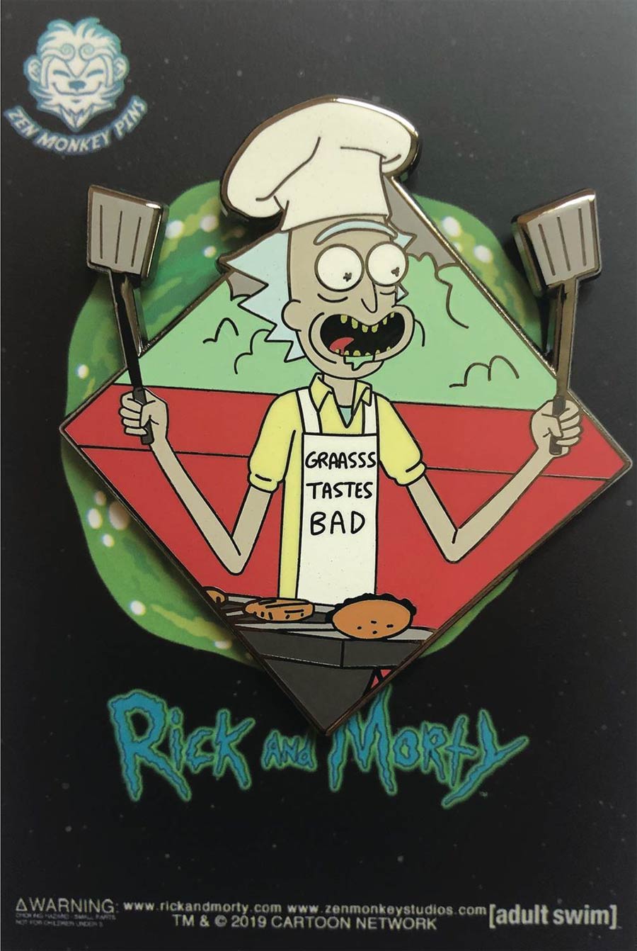 Rick And Morty Famous Moments Pin - The BBQ