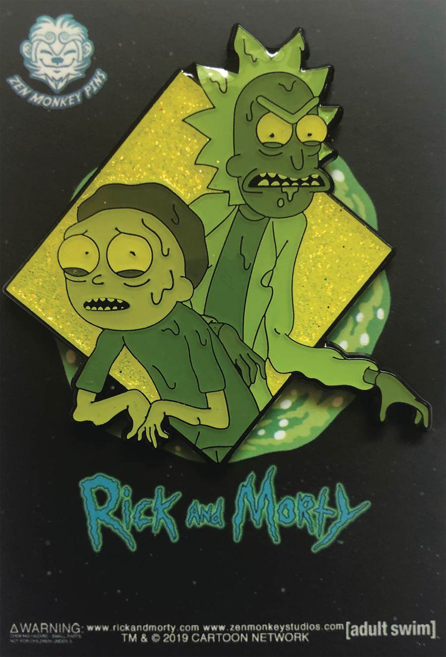 Rick And Morty Famous Moments Pin - Were The Toxins