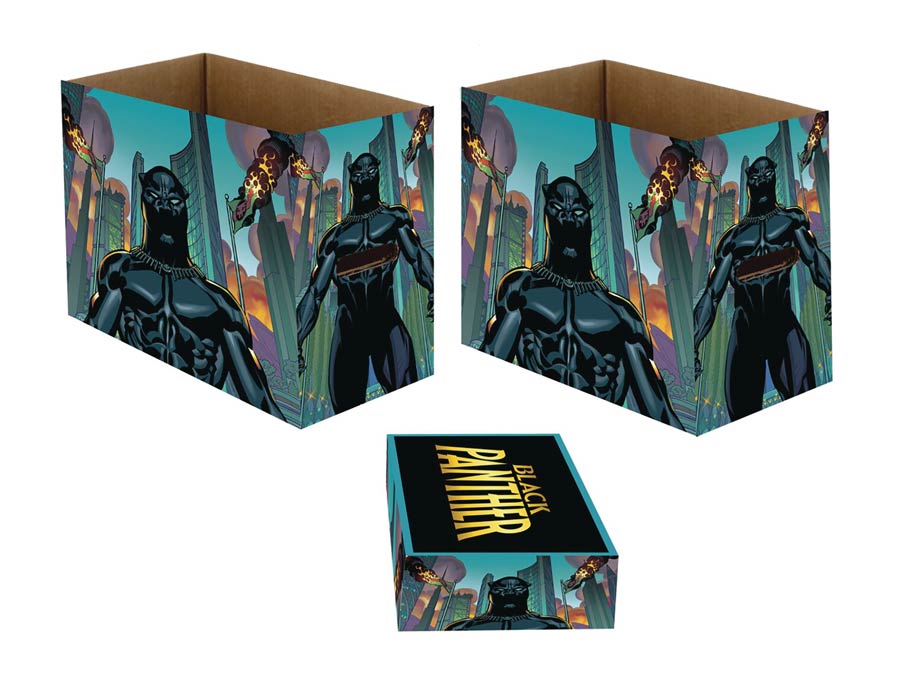 Marvel Comics Panther Nation Short Comic Storage Box (5-Pack)