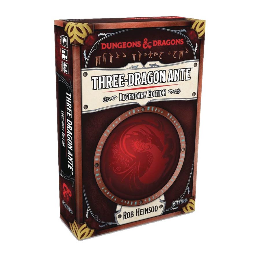 Dungeons & Dragons Three Dragon Ante Card Game Legendary Edition