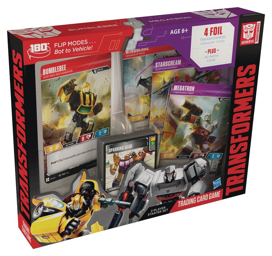 Transformers TCG Bumblebee vs Megatron Starter Deck