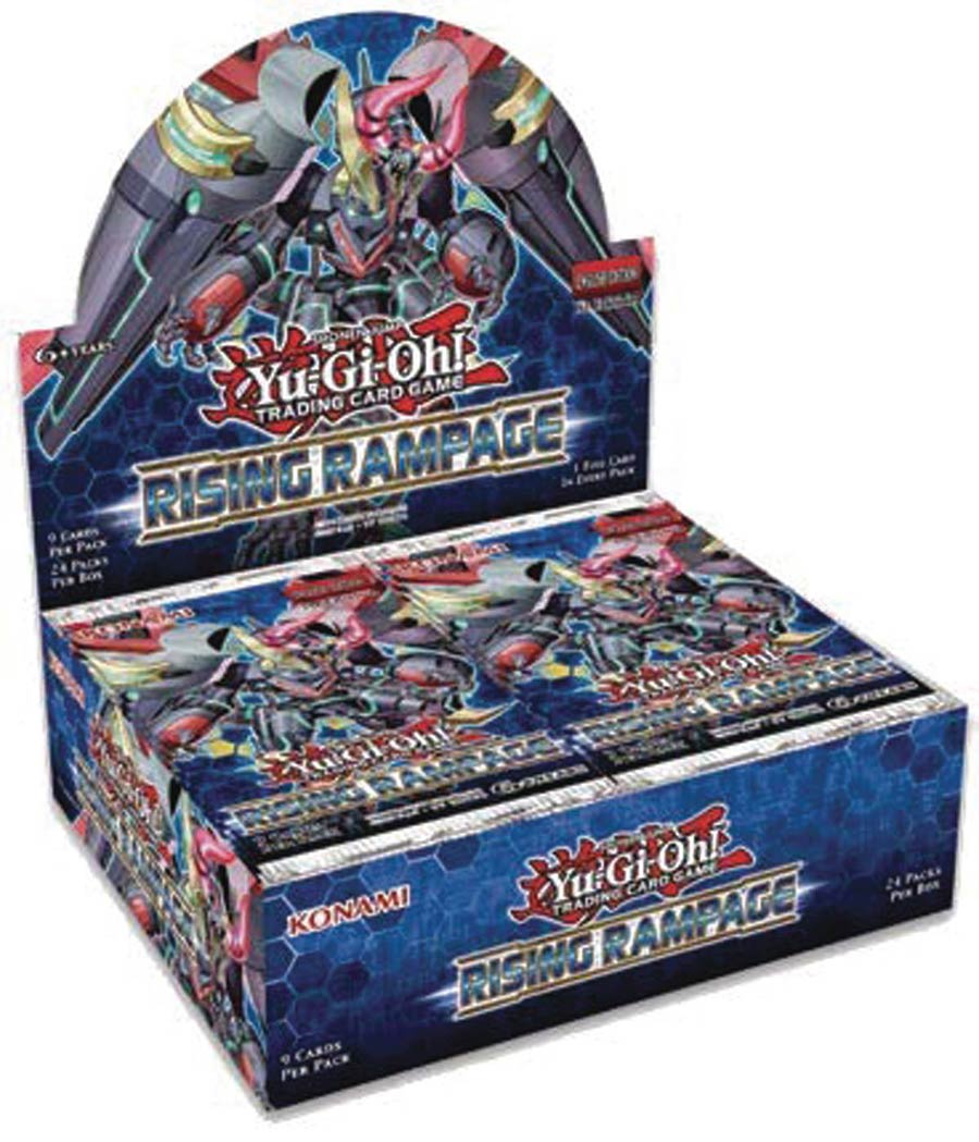 Yu-Gi-Oh Rising Rampage Booster Display Of 24 Packs