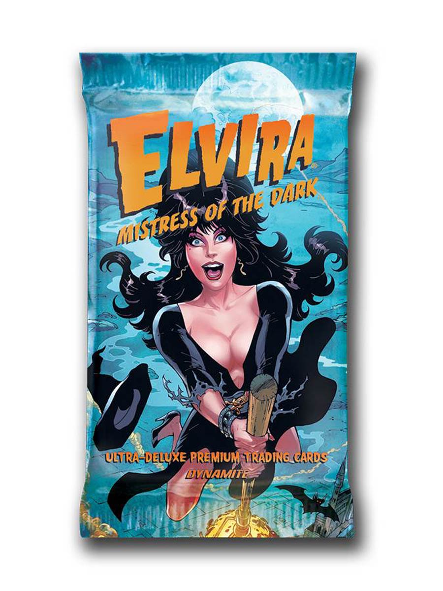 Elvira Mistress Of The Dark Deluxe Ultra-Premium Trading Cards Individual Foil Pack
