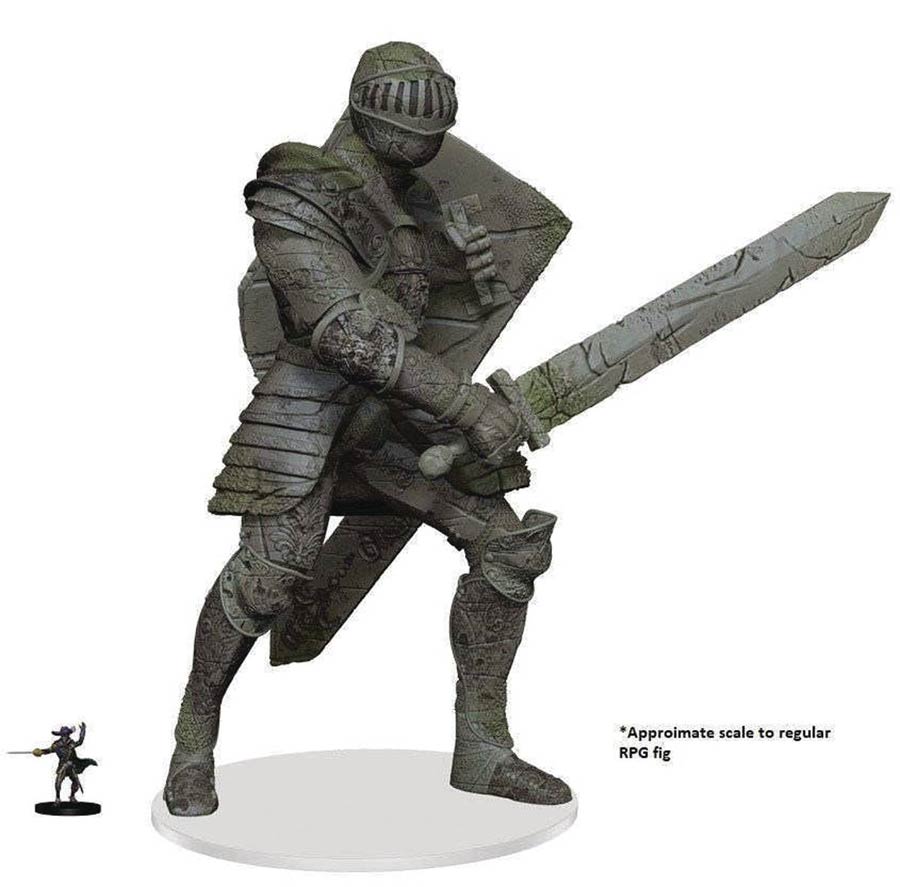 Dungeons & Dragons Icons Of The Realms Miniatures - Walking Statue Of Waterdeep The Honorable Knight