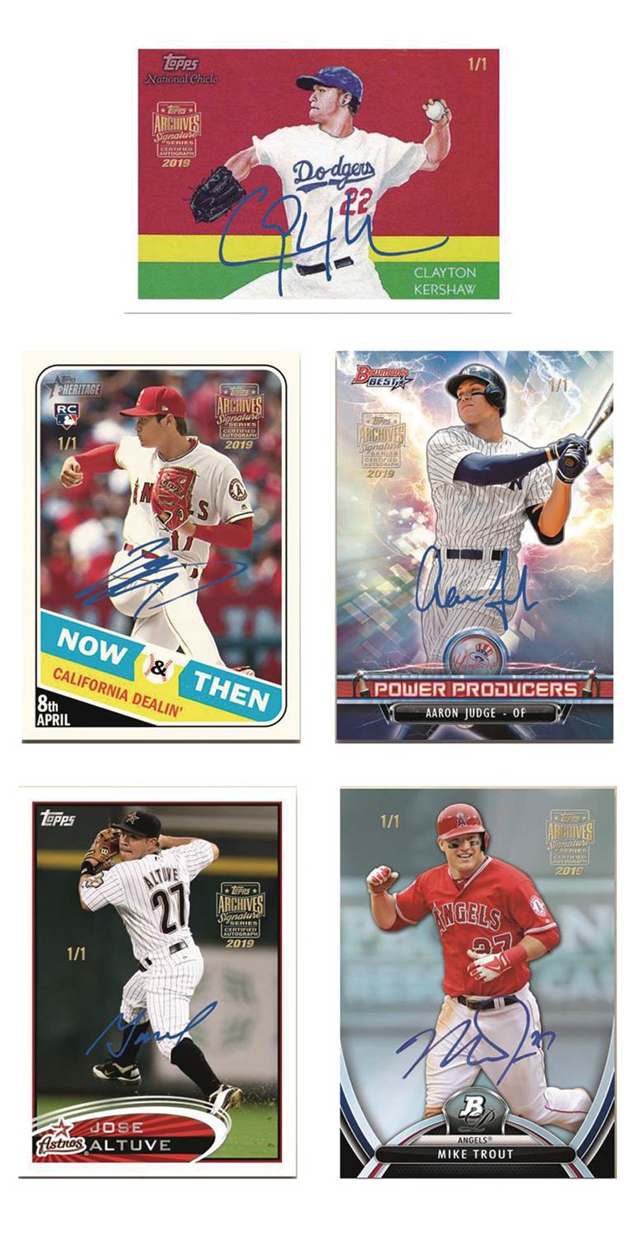 Topps 2019 Archives Signature Series Baseball Active Edition Trading Cards Box