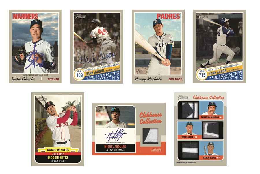 Topps 2019 Heritage High Number Baseball Trading Cards Box