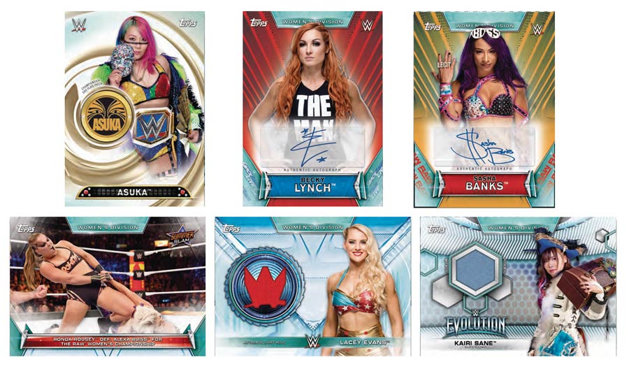 Topps 2019 WWE Womens Division Trading Cards Box