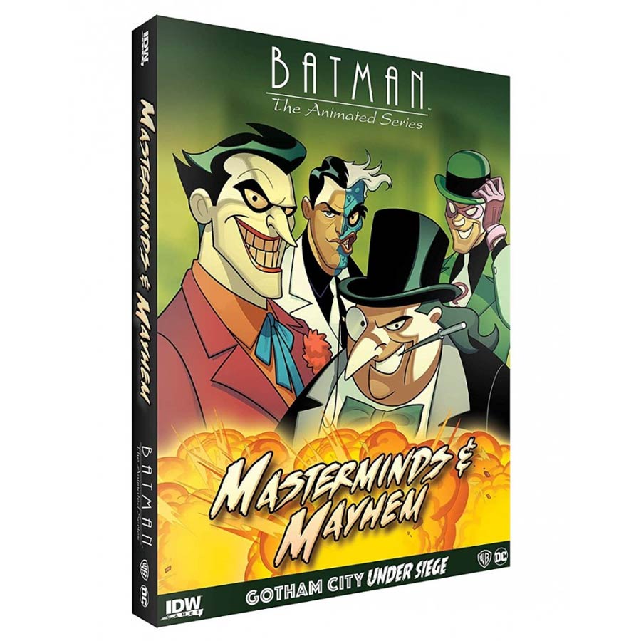 Batman The Animated Series Gotham City Under Siege Masterminds & Mayhem Game