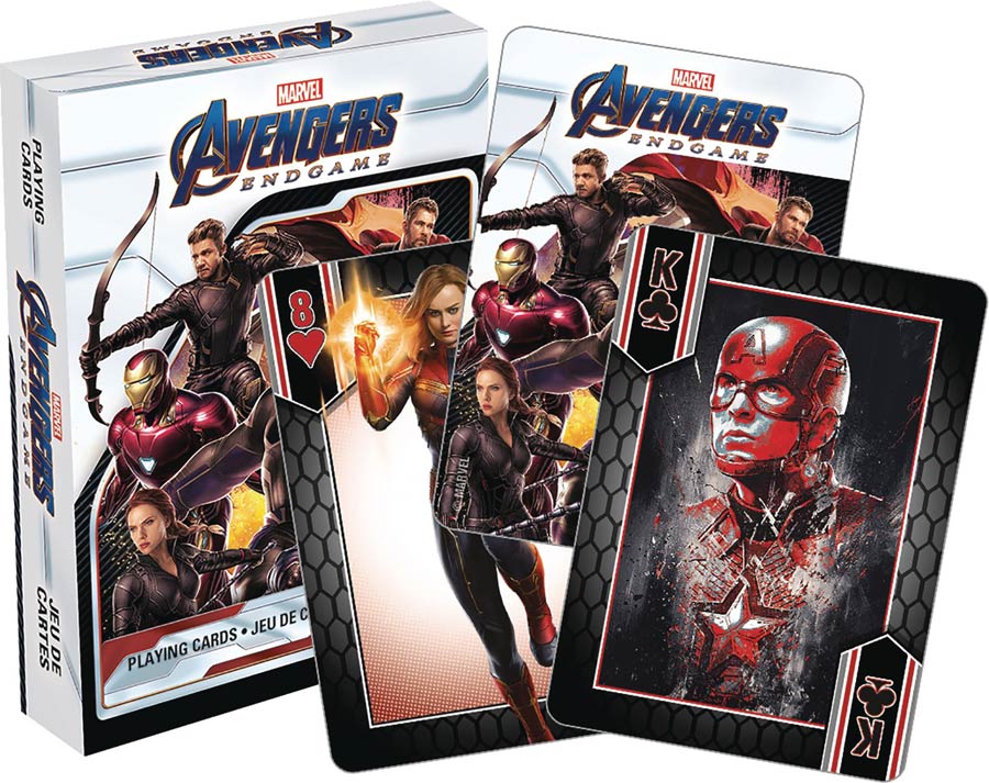 Avengers Endgame Movie Playing Cards