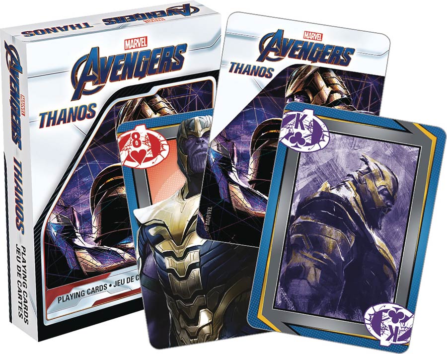Avengers Endgame Thanos Playing Cards