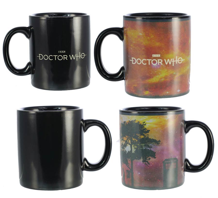 Doctor Who Tree With TARDIS Heat Reveal Mug