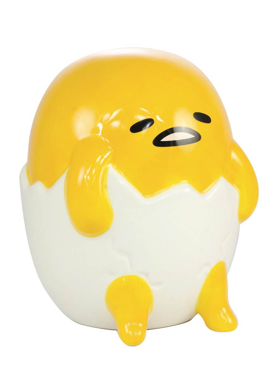 Gudetama Figural Coin Bank
