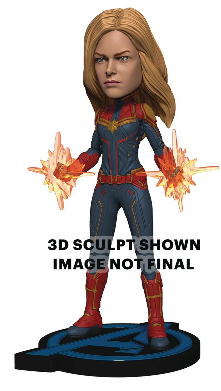 Avengers Endgame Head Knocker - Captain Marvel