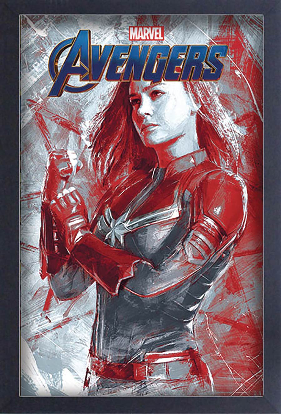 Avengers Endgame 11x17 Framed Gel Print - Captain Marvel