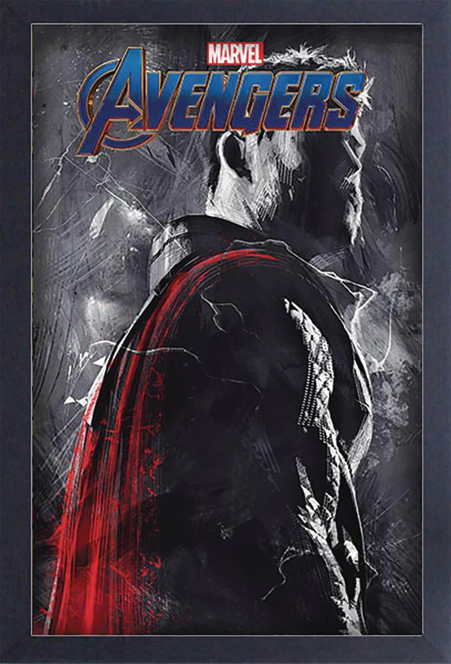 Avengers Endgame 11x17 Framed Gel Print - Thor