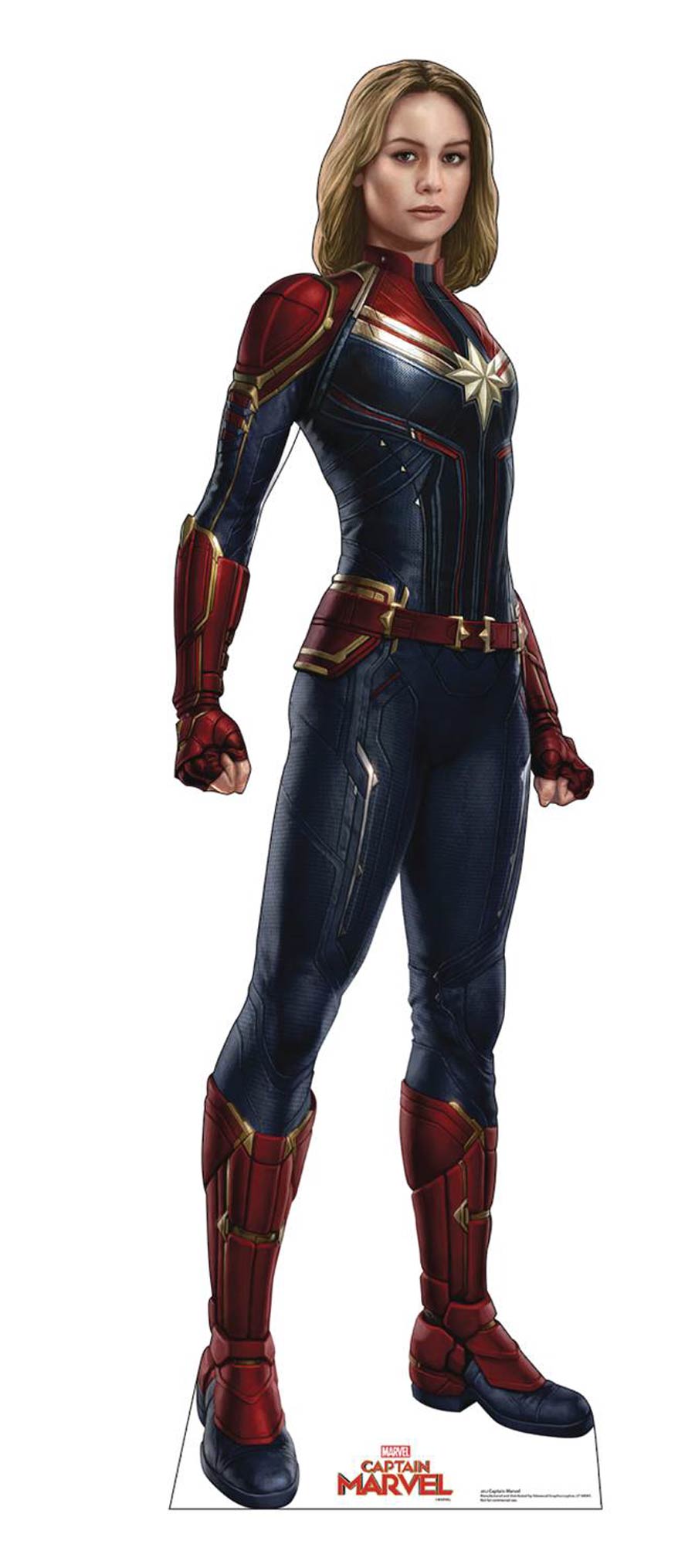 Captain Marvel Movie Life-Size Stand-Up - Captain Marvel