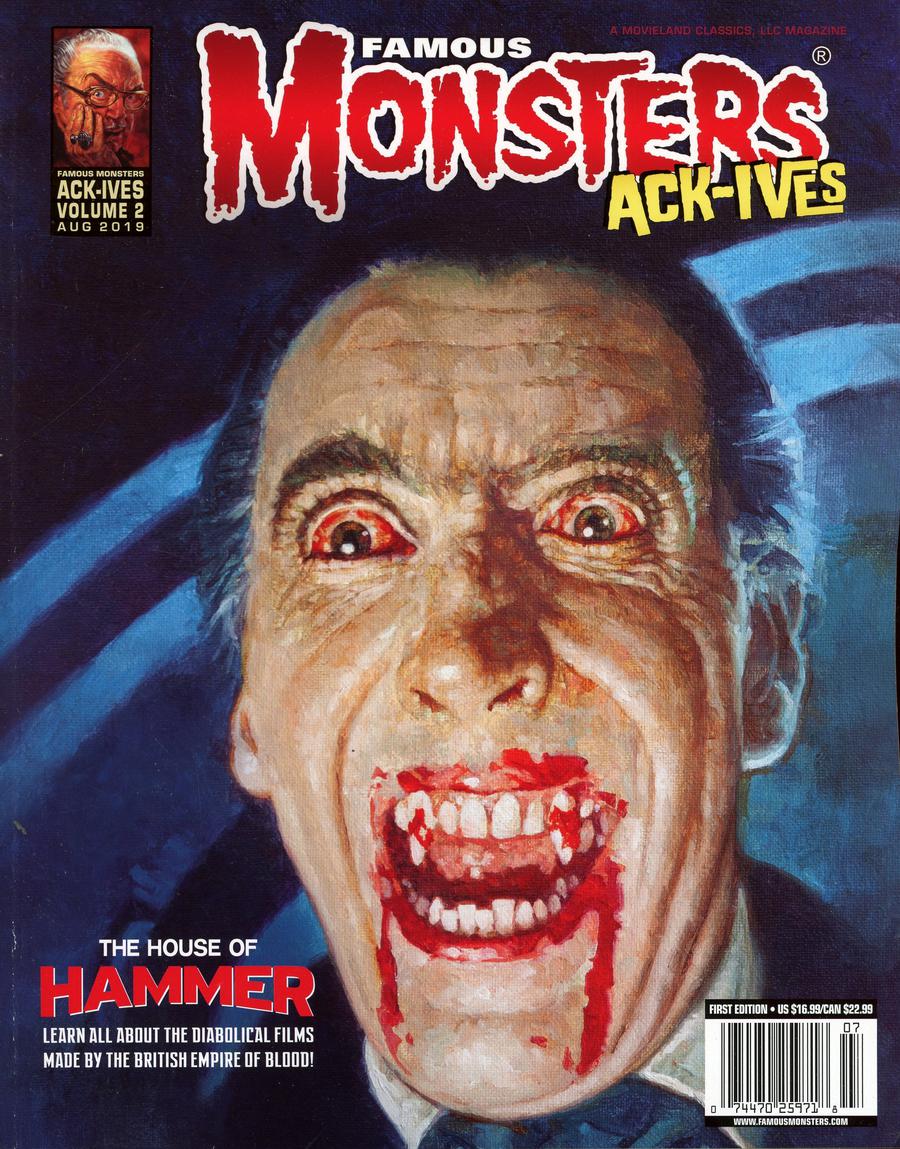 Famous Monsters Ack-Ives #2 House Of Hammer