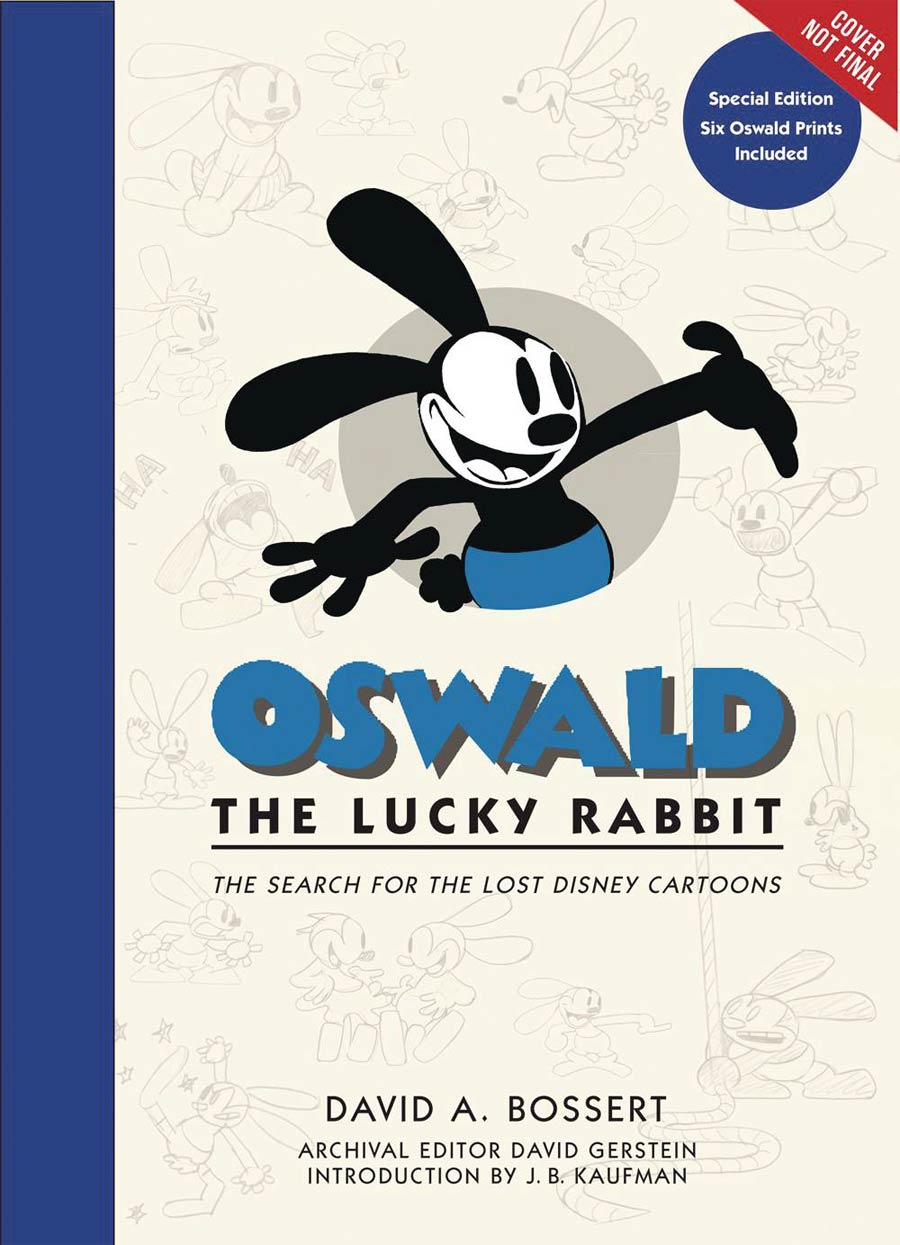 Oswald The Lucky Rabbit Search For The Lost Disney Cartoons Limited Edition HC