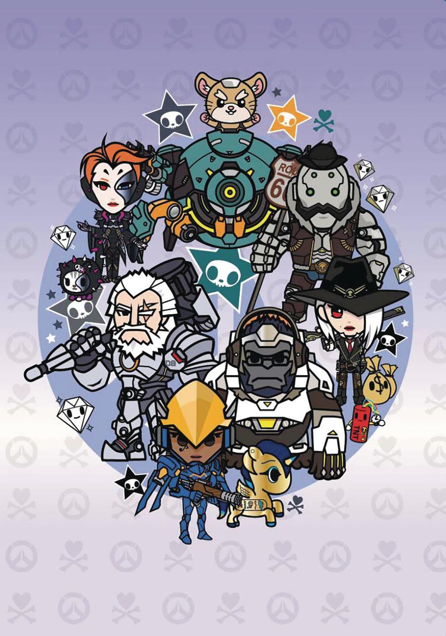 Overwatch x Tokidoki Series 3 Notebook - Heroes