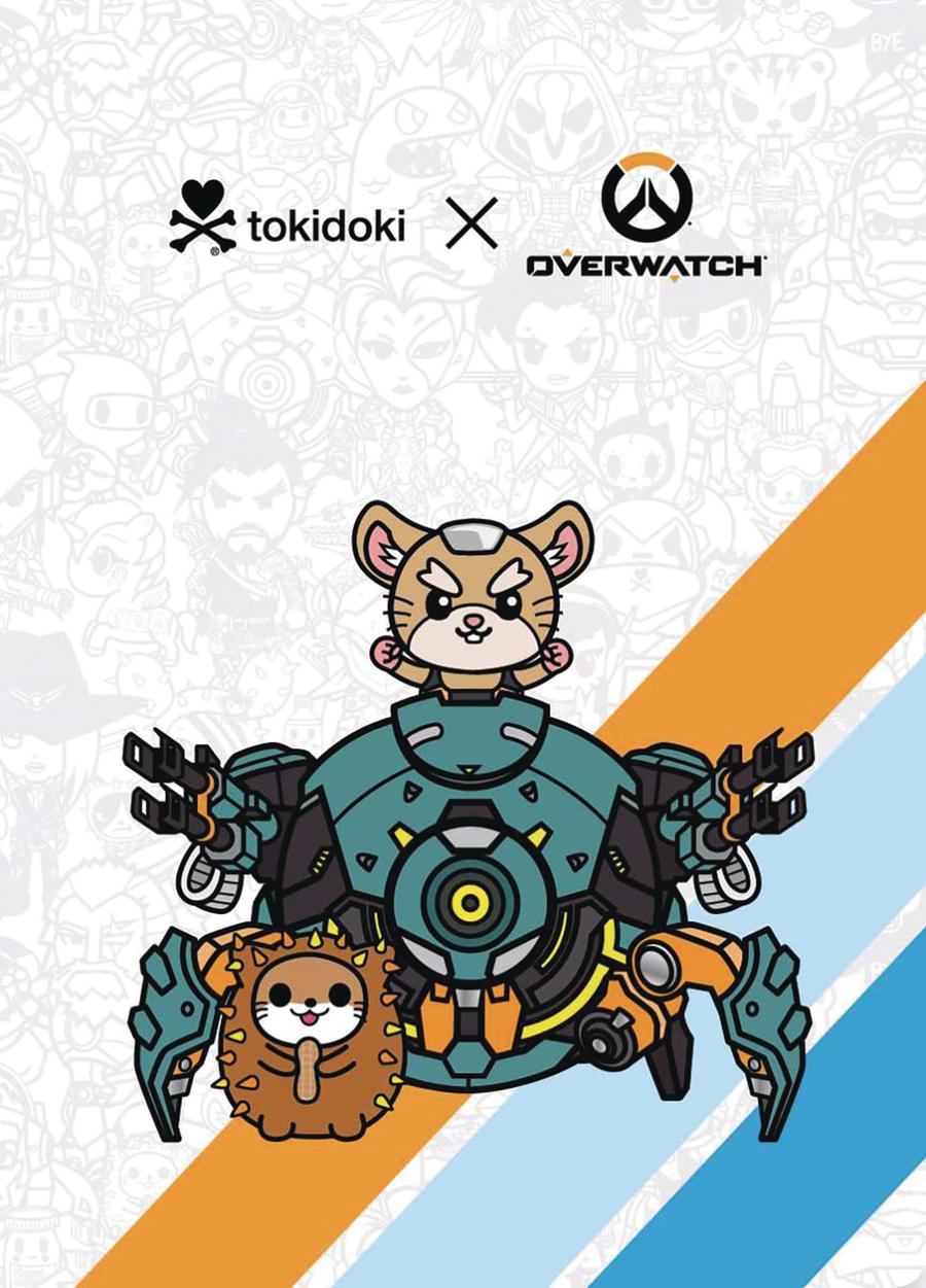 Overwatch x Tokidoki Series 3 Notebook - Wrecking Ball